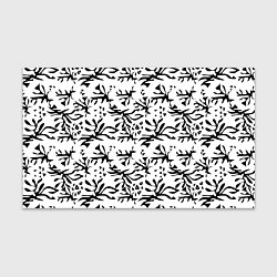 Бумага для упаковки Черно белый абстрактный модный узор, цвет: 3D-принт