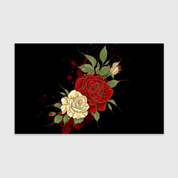 Бумага для упаковки Прекрасные розы, цвет: 3D-принт