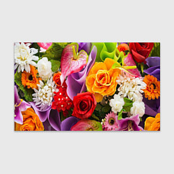 Бумага для упаковки Прекрасный цветочный букет, цвет: 3D-принт