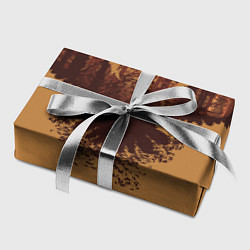 Бумага для упаковки Летящая сова и осенний лес, цвет: 3D-принт — фото 2