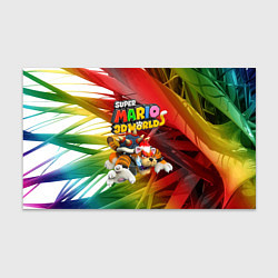 Бумага для упаковки Tiger-Bowser - Super Mario 3D World, цвет: 3D-принт