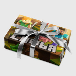 Бумага для упаковки Софья Minecraft, цвет: 3D-принт — фото 2