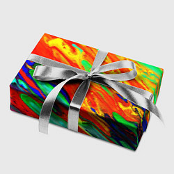 Бумага для упаковки Неоновый градиент красок, цвет: 3D-принт — фото 2