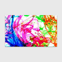 Бумага для упаковки Неоновые краски в воде, цвет: 3D-принт