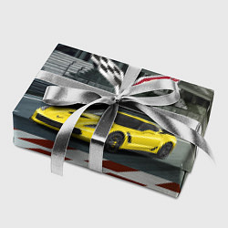 Бумага для упаковки Шевроле Корвет - гоночная команда, цвет: 3D-принт — фото 2