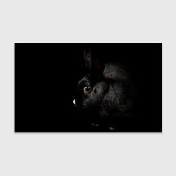 Бумага для упаковки Чёрный большой кролик, цвет: 3D-принт