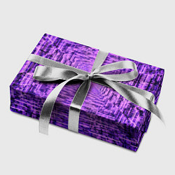 Бумага для упаковки Фантастические фиолетовые лучи, цвет: 3D-принт — фото 2