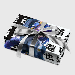 Бумага для упаковки Баал Шогун Райден в школьной форме, цвет: 3D-принт — фото 2
