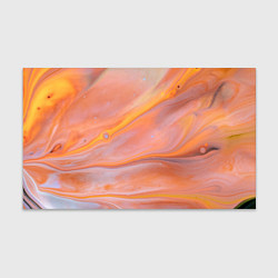 Бумага для упаковки Оранжевая река и краски, цвет: 3D-принт