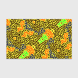 Бумага для упаковки Абстрактные кислотные полосы, цвет: 3D-принт