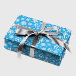 Бумага для упаковки Снежинки ho-ho, цвет: 3D-принт — фото 2