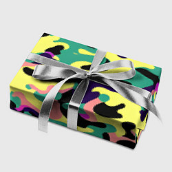 Бумага для упаковки Неоновый камуфляж, цвет: 3D-принт — фото 2