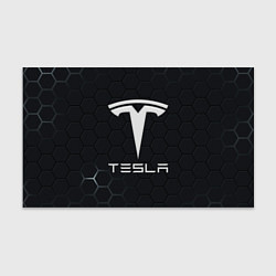 Бумага для упаковки Tesla логотип - матовое стекло, цвет: 3D-принт