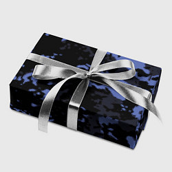 Бумага для упаковки Тёмно-синий камуфляж, цвет: 3D-принт — фото 2