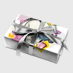 Бумага для упаковки Черепок в очках, цвет: 3D-принт — фото 2