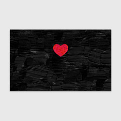 Бумага для упаковки Black Valentin, цвет: 3D-принт