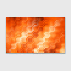 Бумага для упаковки Золотисто-оранжевый туманный паттерн, цвет: 3D-принт