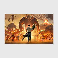 Бумага для упаковки Serious Sam, цвет: 3D-принт