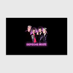 Бумага для упаковки 80s Depeche Mode neon, цвет: 3D-принт