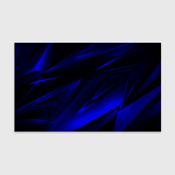 Бумага для упаковки Geometry blue stripes, цвет: 3D-принт