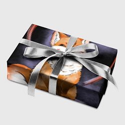 Бумага для упаковки Милая лисица кицунэ, цвет: 3D-принт — фото 2