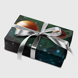 Бумага для упаковки Планетная система, цвет: 3D-принт — фото 2