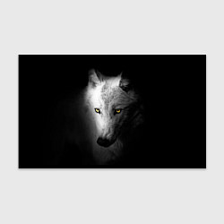 Бумага для упаковки Волк в полной тьме, цвет: 3D-принт