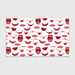 Бумага для упаковки Сладкие губы, цвет: 3D-принт