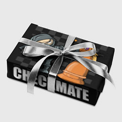 Бумага для упаковки Checkmat от ниндзя, цвет: 3D-принт — фото 2