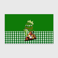 Бумага для упаковки Pepe King with pizza, цвет: 3D-принт