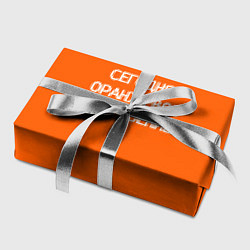 Бумага для упаковки Сегодня оранжевое настроение, цвет: 3D-принт — фото 2