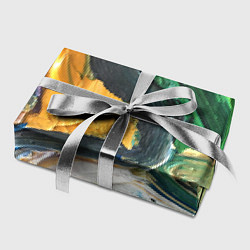 Бумага для упаковки Раскрасочные мазки красок, цвет: 3D-принт — фото 2
