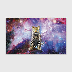 Бумага для упаковки Space leopard, цвет: 3D-принт