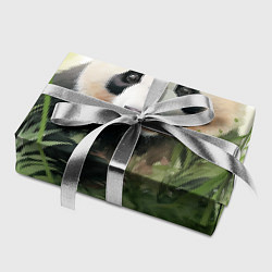 Бумага для упаковки Панда акварель, цвет: 3D-принт — фото 2