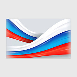 Бумага для упаковки Российские флаги, цвет: 3D-принт