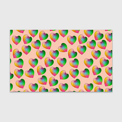 Бумага для упаковки Цветной листик, цвет: 3D-принт