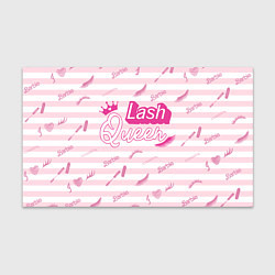 Бумага для упаковки Lash queen - pink Barbie pattern, цвет: 3D-принт