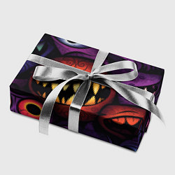 Бумага для упаковки Хэллоуинские зубастики, цвет: 3D-принт — фото 2