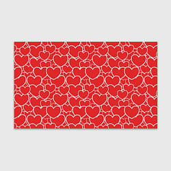 Бумага для упаковки Сердечки любви, цвет: 3D-принт