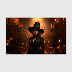 Бумага для упаковки Красивая ведьма, цвет: 3D-принт