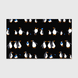 Бумага для упаковки Веселая семья пингвинов, цвет: 3D-принт