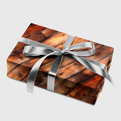 Бумага для упаковки Деревянная обшивка, цвет: 3D-принт — фото 2