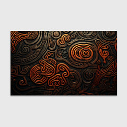 Бумага для упаковки Асимметричный паттерн в викингском стиле, цвет: 3D-принт