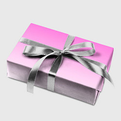 Бумага для упаковки Розово-белый градиент, цвет: 3D-принт — фото 2