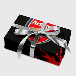 Бумага для упаковки Arsenal fc flame, цвет: 3D-принт — фото 2