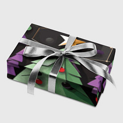 Бумага для упаковки Оригамная елка, цвет: 3D-принт — фото 2