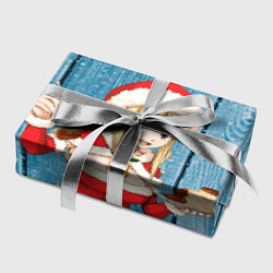 Бумага для упаковки Подарок от снегурочки, цвет: 3D-принт — фото 2