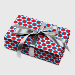 Бумага для упаковки Вишнёвый многогранник, цвет: 3D-принт — фото 2