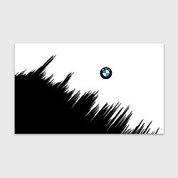 Бумага для упаковки BMW чёрные штрихи текстура, цвет: 3D-принт