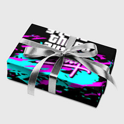 Бумага для упаковки GTA vice city неоновые краски, цвет: 3D-принт — фото 2